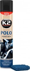 Купить Полироль торпеды спрей K2 Polo Fahren (Новая машина) 750 ml Оригинал (K20134) 42629 Полироль торпеды спрей