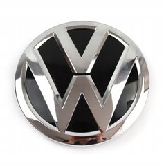 Купить Эмблема для Volkswagen 120 мм Polo 2015-2017 Передняя Выпуклая (6C0853600 FOD) 36386 Эмблемы на иномарки