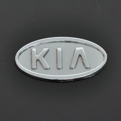 Купить Эмблема для Kia Sepia / Rio 90 x 45 мм 3М скотч Xром 21530 Эмблемы на иномарки