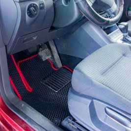 Купить Водительский коврик EVA для Volkswagen Golf V plus 2005- с подпятником 1 шт 67206 Коврики для Volkswagen