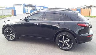 Купить Дефлекторы окон ветровики Infiniti FX35(FX45) 2003- 5871 Дефлекторы окон Infiniti