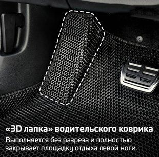 Купить Коврики в салон EVA для Hyundai Santa Fe 2006-2012 Полный комплект 5 шт 95045 EVA Коврики (РАСПРОДАЖА СКЛАДА)