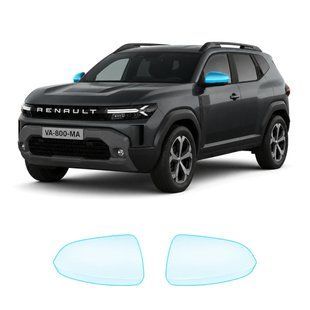 Купить Антигравийная защитная бронепленка по лекалам для Renault Duster III 2024- зеркала 108533 Модельные лекала защитных пленок для Renault