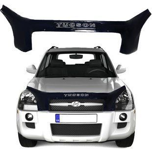 Купити Дефлектор капоту мухобійка для Hyundai Tucson 2004-2010 Voron Glass 67300 Дефлектори капота Hyundai