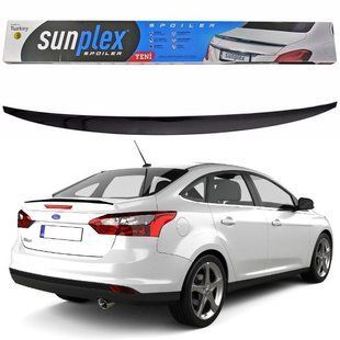 Купить Спойлер багажника Лип Ford Focus IV Sedan 2015-2019 SunPlex (SPO-2 007 101) 63294 Спойлеры на крышку багажника