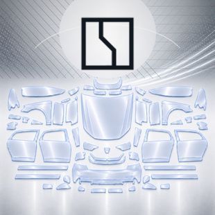 Купить Антигравийная защитная бронепленка по лекалам для Zeekr 7X I 2024- полный кузов 110325 Модельные лекала защитных пленок для Zeekr
