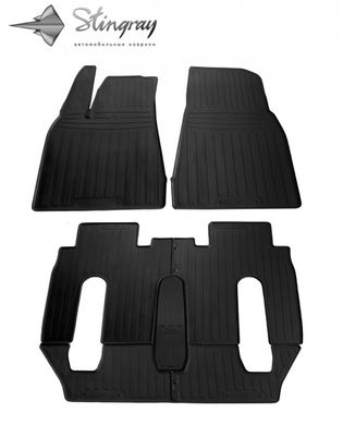 Купити Автомобільні килимки у салон для Tesla Model X (6 Seats) 2015- 7 шт 30045 Килимки для Tesla