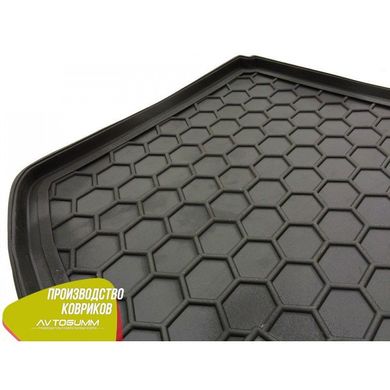 Купити Автомобільний килимок у багажник Kia Soul 2014- нижній / Гумо - пластик 42159 Килимки для KIA