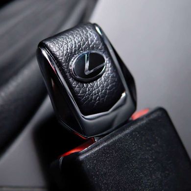 Купити Подарунковий набір #1 для Lexus з заглушок ременів безпеки і брелока з логотипом 36644 Подарункові набори для автомобіліста