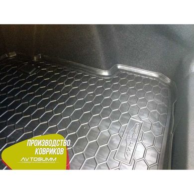 Купити Автомобільний килимок в багажник Renault Fluence 2009- / Гумовий (Avto-Gumm) 28714 Килимки для Renault