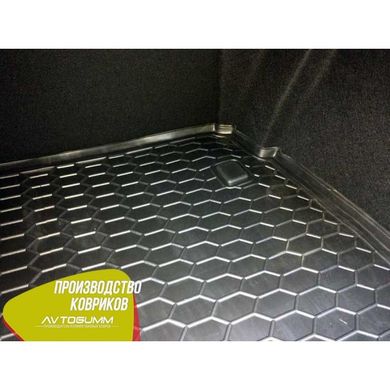 Купити Автомобільний килимок в багажник Renault Fluence 2009- / Гумовий (Avto-Gumm) 28714 Килимки для Renault