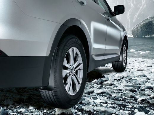 Купить Брызговики полный комплект для Hyundai Santa Fe 2012-2018 комплект 4 шт (MF.HYSF2012) 23482 Брызговики Hyundai