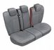 Купить Чехлы для сидений модельные Chevrolet Lacetti Gentra комплект Черно - серый 23725 Чехлы для сиденья модельные - 6 фото из 8