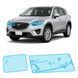 Купить Антигравийная защитная бронепленка по лекалам для Mazda CX-5 KE facelift 2015-2017 - оптика (фары и ПТФ) 106404 Модельные лекала защитных пленок для Mazda