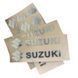 Купить Наклейка с логотипом Suzuki металл, на клейкой ленте 1 шт (универсальная) 95251 Наклейки на автомобиль - 1 фото из 3