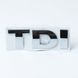 Купити Емблема - напис "TDI" (хром) метал скотч 3М 82х26 мм (Польща) 22069 Емблема напис на іномарки - 1 фото из 2