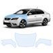 Купить Антигравийная защитная бронепленка по лекалам для Seat Toledo IV 2012-2019 - капот и передние крылья 108799 Модельные лекала защитных пленок для Seat