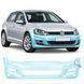 Купити Антигравійна захисна бронеплівка за лекалами для Volkswagen Golf VII 2012-2016 - передній бампер 109854 Модельні лекала захисних пленок для Volkswagen