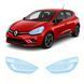 Купить Антигравийная защитная бронепленка по лекалам для Renault Clio IV 2012-2019 - оптика (фары и ПТФ) 108468 Модельные лекала защитных пленок для Renault