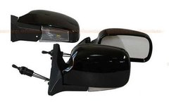 Купить Зеркала автомобильные боковые для Ваз 2105-2107 с LED поворотом / складываются / Черный глянец 2 шт 24132 Зеркала  Боковые  универсальные Тюнинг