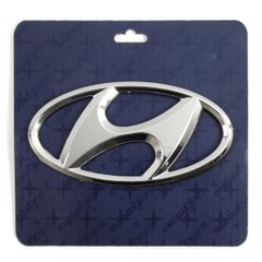 Купить Эмблема для Hyundai i20 125 x 64 мм передняя 36757 Эмблемы на иномарки