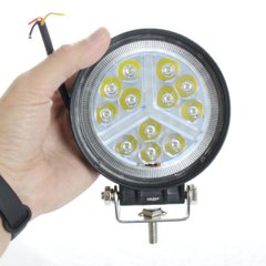 Купити Світлодіодна додаткова LED фара 36W (3W*12) 10-30V Ø 110x25 mm Дальній ДХО (4061) 10063 Додаткові LЕD фари