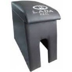 Купити Підлокітник модельний LADA maxi xxl Чорний з логотипом 23241 Підлокітники в авто
