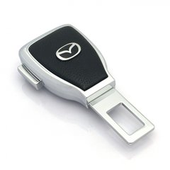 Купить Заглушка переходник ремня безопасности с логотипом Mazda 1 шт 9819 Заглушки ремня безопасности