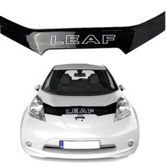 Купить Дефлектор капота мухобойка Nissan Leaf 2010- Евро Крепеж Voron Glass 58912 Дефлекторы капота Nissan