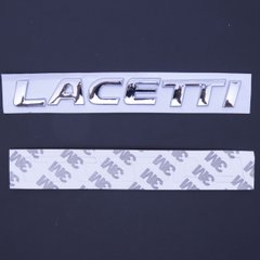 Купити Емблема - напис "LACETTI" скотч 3M 170*20мм (Польща) 22214 Емблема напис на іномарки