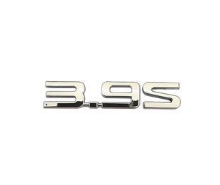 Buy BYD 3.9S Chrome Emblem, 50&times;20mm, Plastic (on Tape) 96187 Emblem inscription on foreign cars