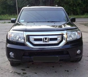 Купить Дефлектор капота мухобойка Honda Pilot 2008- 1058 Дефлекторы капота Honda