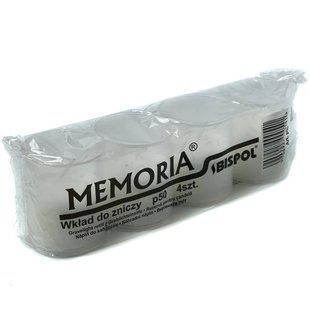 Купити Свічка тривалого горіння Bispol Memoria аварійне світло P50 4 шт 57581 Ліхтарики Переноски Прожектори