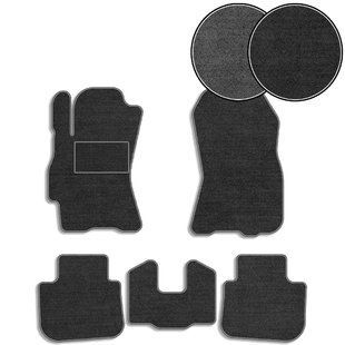 Купити Ворсові килимки для Subaru Forester III 2008-2012 з підп'ятником 5 шт (Carrera) 72252 Килимки для Subaru