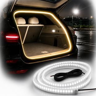 Купить LED Подсветка багажника DC 12V 4 метра 504 диода Бегущий Желый свет 1 шт 110779 Подсветки - Стопы внутрисалонные