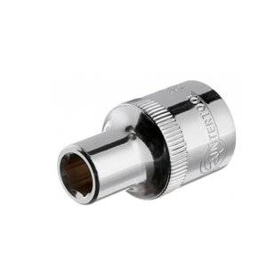 Купить Головка шестигранная 1/2", 8x38 мм, хром-ванадий INTERTOOL ET-0008 77967 Торцевые головки, шестигранники и звезды