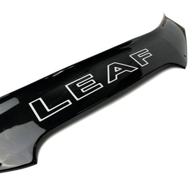 Купить Дефлектор капота мухобойка Nissan Leaf 2010- Евро Крепеж Voron Glass 58912 Дефлекторы капота Nissan