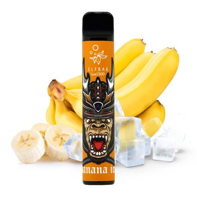 Купити Elf Bar Lux 1500 POD 2% Banana Ice Банан Лід 58257 Одноразові POD системи