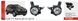 Купити Протитуманні фари для Toyota Rav 4 2013-2015 H16 12V 19W з проводкою Комплект (TY-597) 65480 Протитуманні фари модельні Іномарка - 2 фото из 5
