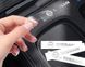 Купить Наклейка с логотипом Nissan металл, на клейкой ленте 1 шт (универсальная) 95237 Наклейки на автомобиль - 2 фото из 4