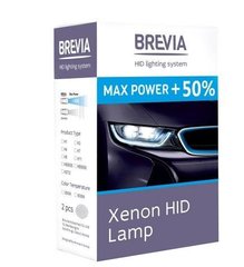 Купити Лампа Ксенон H7 5500K 35W Brevia 12750MP +50% MaxPower (2шт) 24197 Біксенон – Моноксенон