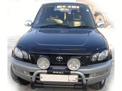 Купить Дефлектор капота мухобойка для Toyota Rav 4 1996-2000 Темный (SXV10) 7503 Дефлекторы капота Toyota