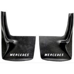 Купить Брызговики универсальные Mercedes 440 x 270 мм Большие 2 шт 23369 Брызговики универсальные с логотипом моделей