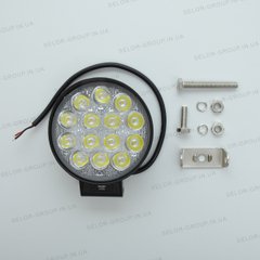 Купить Дополнительная LED фара 42W (3W*14) 10-30V Ø 115x45 mm Дальний (27-42W) 1 шт 8510 Дополнительные LЕD фары