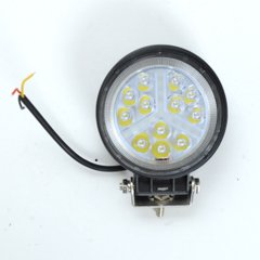 Купить Светодиодная дополнительная LED фара 36W (3W*12) 10-30V Ø 110x2 5mm Дальний Повторитель поворота (4062) 10064 Дополнительные LЕD фары