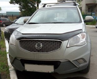 Купить Дефлектор капота мухобойка Ssang Yong Actyon 2011-2013 2978 Дефлекторы капота Ssang Yong