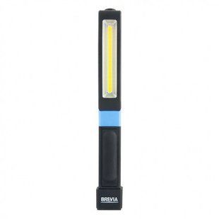 Купити Ліхтар перенесення для СТО Brevia Led 2W COB / 150 lm +1W L=155 / магніт (№11390) 40134 Ліхтарики Переноски Прожектори