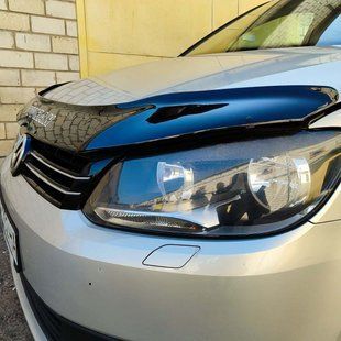 Купити Дефлектор капота мухобійка Volkswagen Touran II 2010-2015 Voron Glass 63263 Дефлектори капота Volkswagen