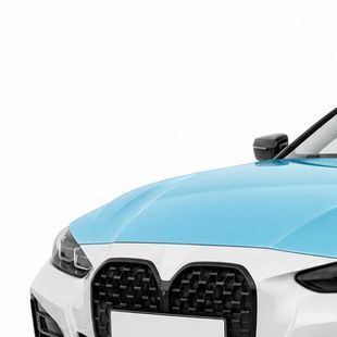 Купити Антигравійна захисна бронеплівка за лекалами для BMW 4 Series G22 facelift 2024- капот і передні крила 102113 Модельні лекала захисних плівок для Bmw