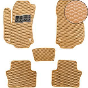 Buy EVA floor mats for Opel Zafira B 2006-2011 (Metal heel pad) Beige 5 pcs 62530 Floor mats for Opel